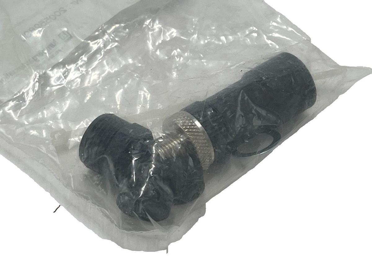 Used (3) Lumberg RSC 4/DUO M12 4-Pin Male Duo Connector Field Wireable IP67 600005193