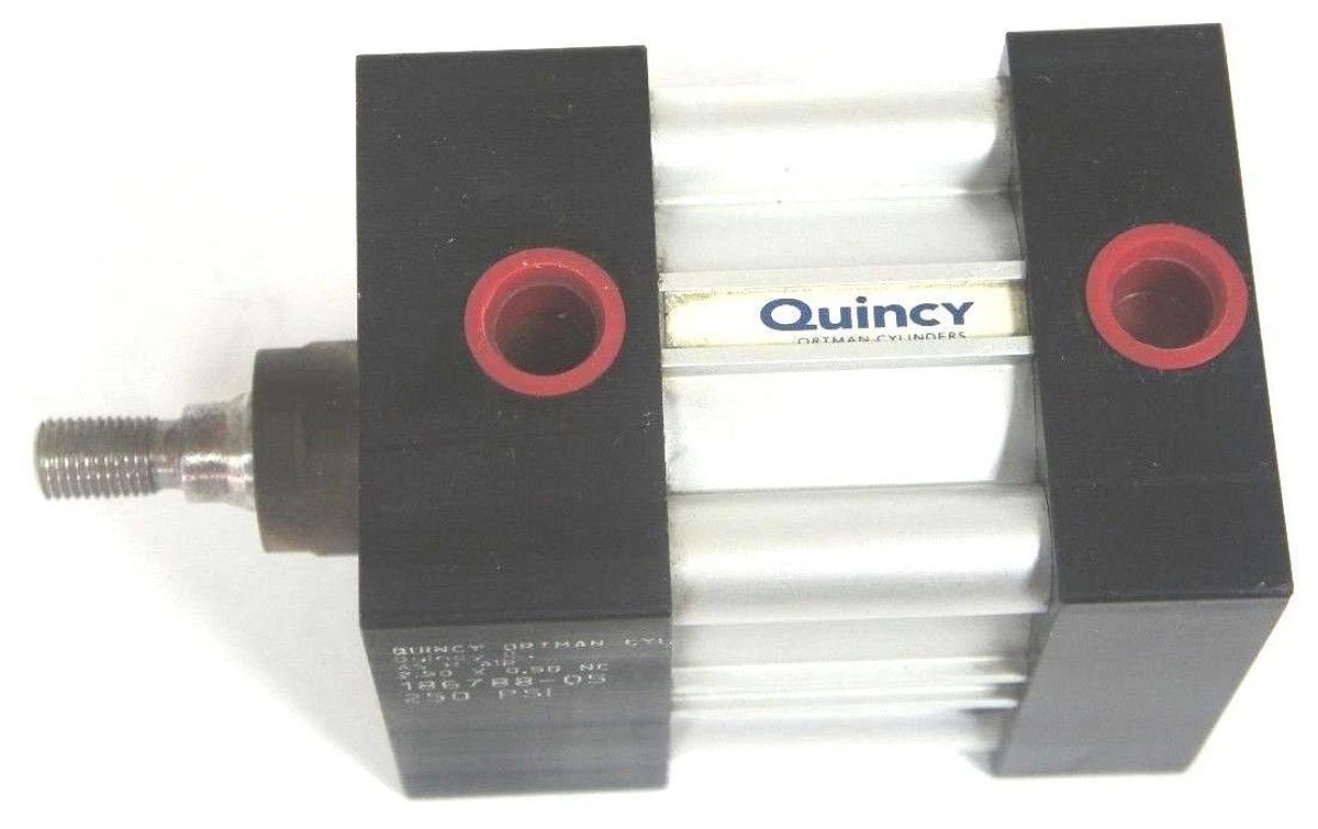 NEW QUINCY ORTMAN 186788-05 HYDRAULIC CYLINDER 2.50 X 0.50 NC, 250PSI, 18678805