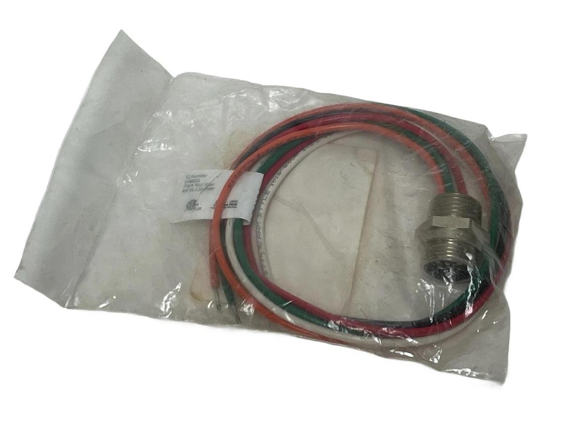 Used Turck RSF 56-0.5M/NPT Minifast Receptacle 5-Pin Male 1/2" NPT 0.5M Leads