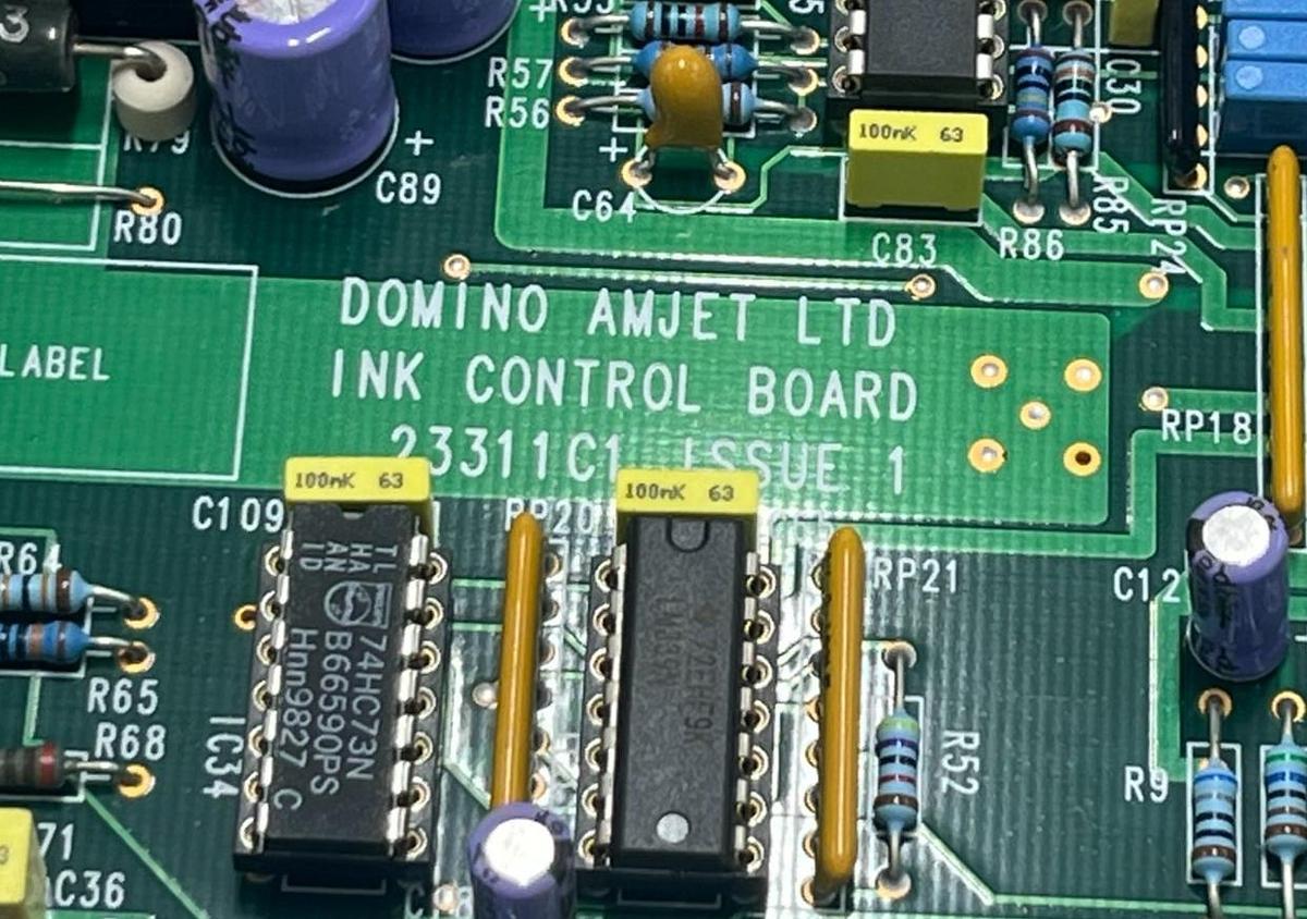 Used Domino Amjet Ltd Ink Control Board 23311C1 Issue 1 - CIJ Printer Part