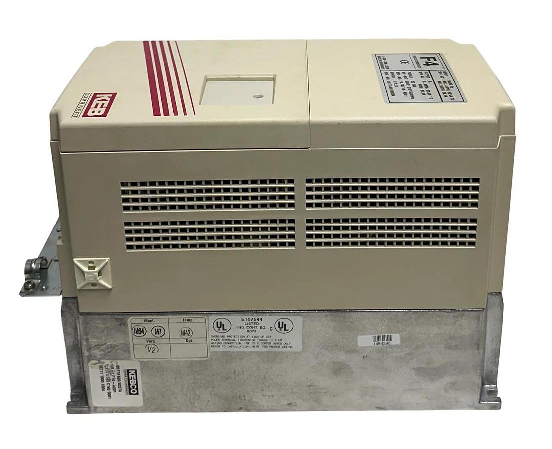 Refurbished KEBCO KEB 16.F4.F1G-A001 - 16F4F4F1G-A001 F4 COMBIVERT INVERTER 20HP 23KVA REMAN