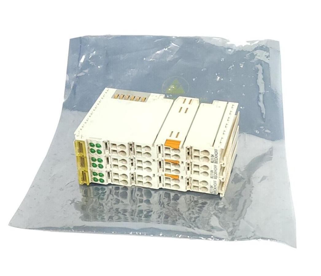 Used LOT OF 3 BECKHOFF KL1104 DIGITAL INPUT TERMINALS 4-CHANNEL 24 VDC