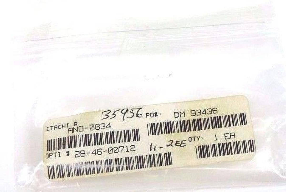 Used NEW OPTIMIZE TECHNOLOGIES 28-46-00712 VALVE CHECK OUTLET F/6200A, 284600712