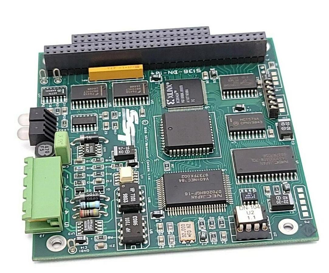 Used SST MOLEX WOODHEAD 5136-DN-104 INTERFACE CARD DEVICENET 5136DN104