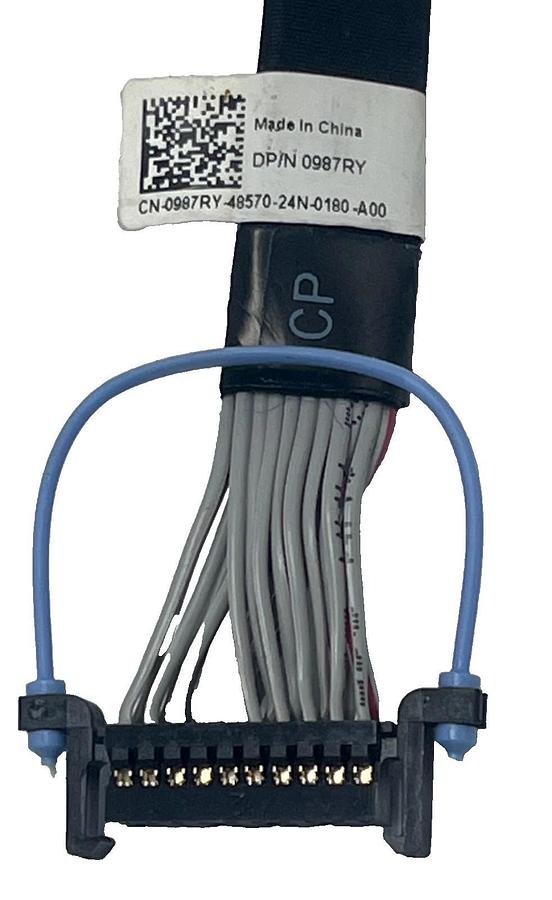 (2) DELL 0987RY 987RY PowerEdge T420 Video Graphics Adapter Signal Cable, NSNP
