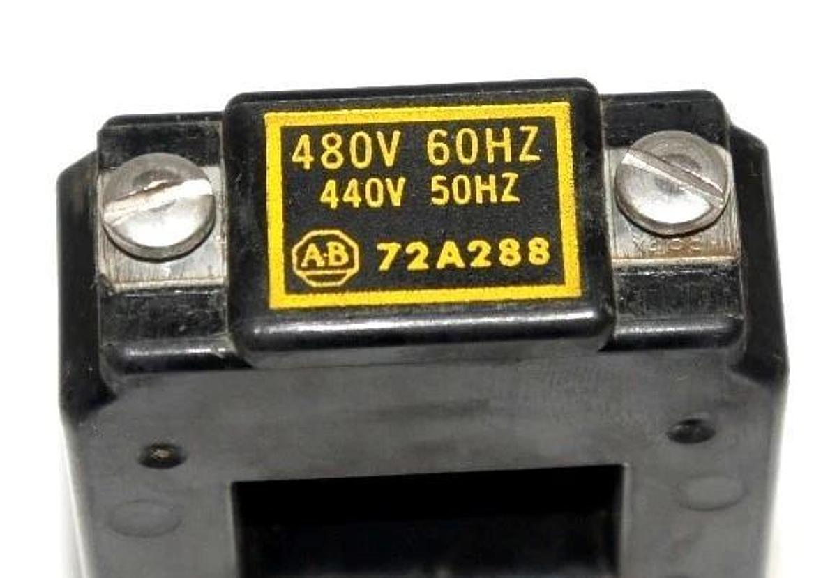 Used ALLEN BRADLEY 72A288 COIL 440-480 V, 50/60 HZ, 72-A288