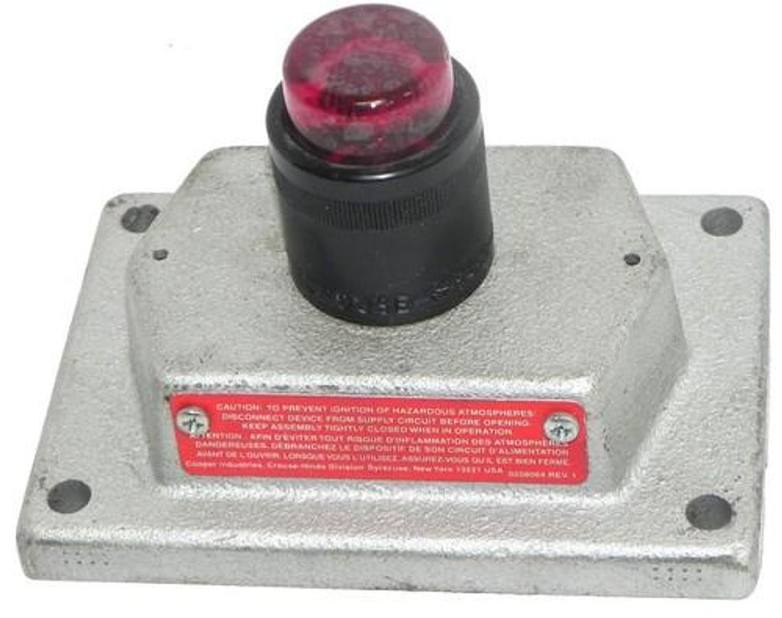 Used COOPER DSD948-J1 PILOT LIGHT COVER DSD948J1