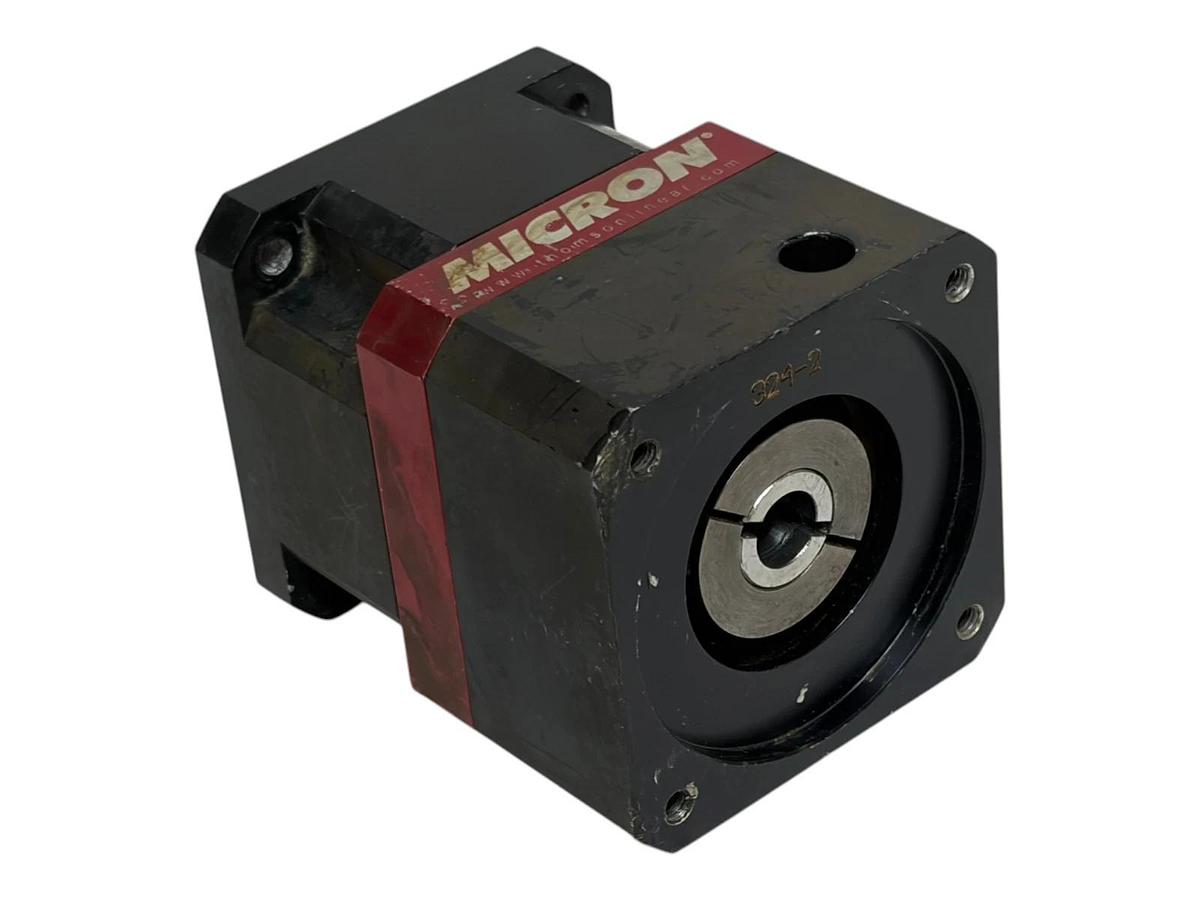 Used Micron DuraTRUE 90 DT090-005-0-RM090-37 Planetary Gearhead 32-113345-6558 USED