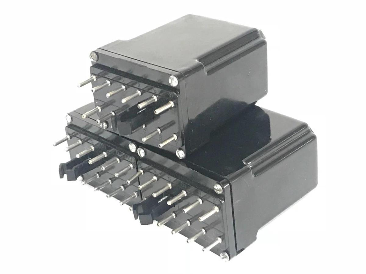 Used LOT OF 3 THSHD SPEED RELAYS S.S.M. 32633B
