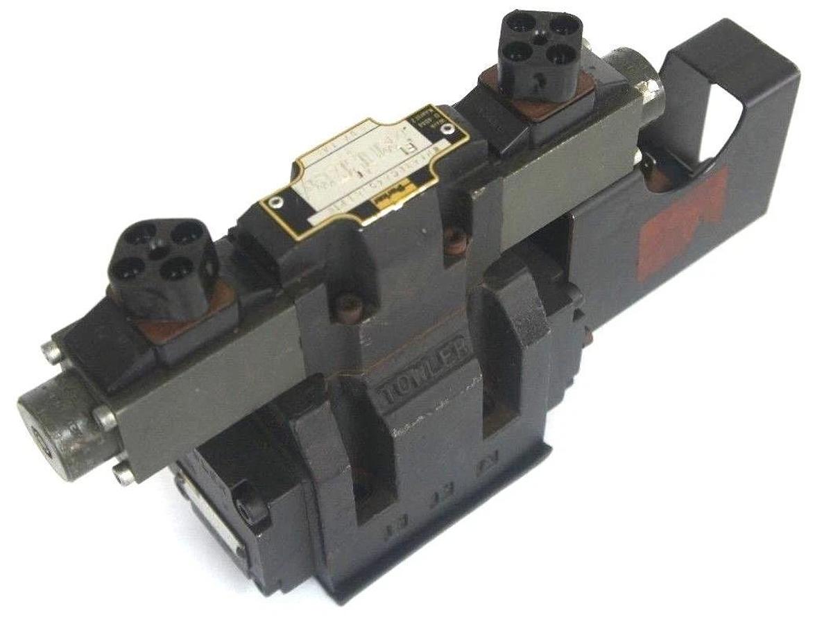 Used PARKER WPL43ECA493C1P10 SERVO SOLENOID VALVE WPL43ECA493