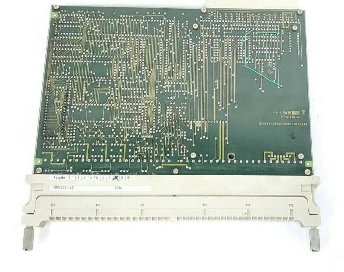 Used SIEMENS 7MH3305-1AB WEIGHING PROCESSOR INTELLIGENT MODULE 7MH33051AB