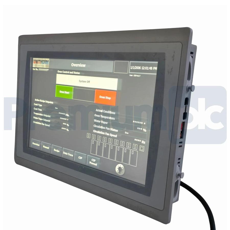 Used ALLEN BRADLEY 2711P-T12W21D8S /B PanelView Plus 7 1200 TERMINAL UNITHERM (read) 887172715433