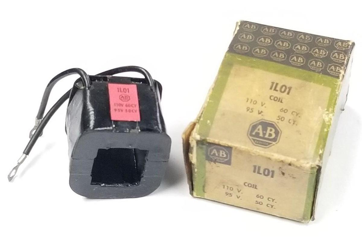 Used NIB ALLEN BRADLEY 1L01 COIL 110V/60CY 95V/50CY