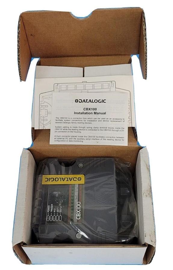 Used NEW DATALOGIC 93A301067 CBX100 CONNECTION BOX COMPACT