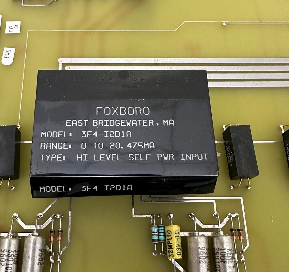 Used NEW FOXBORO 3F4-I2D1A / 3F4I2D1A HIGH LEVEL INPUT MA/D CONVERTER BOARD A2047UN H