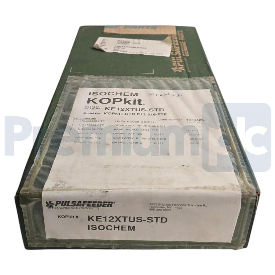 Pulsafeeder KOPkit STD E12 316/FTE | KE12XTUS-STD Isochem Pump Rebuild Kit NSFS