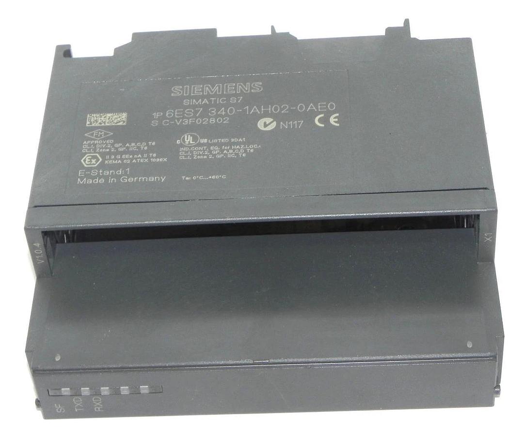 Used SIEMENS 6ES7-340-1AH02-0AE0 MODULE SIMATIC S7, 6ES73401AH020AE0