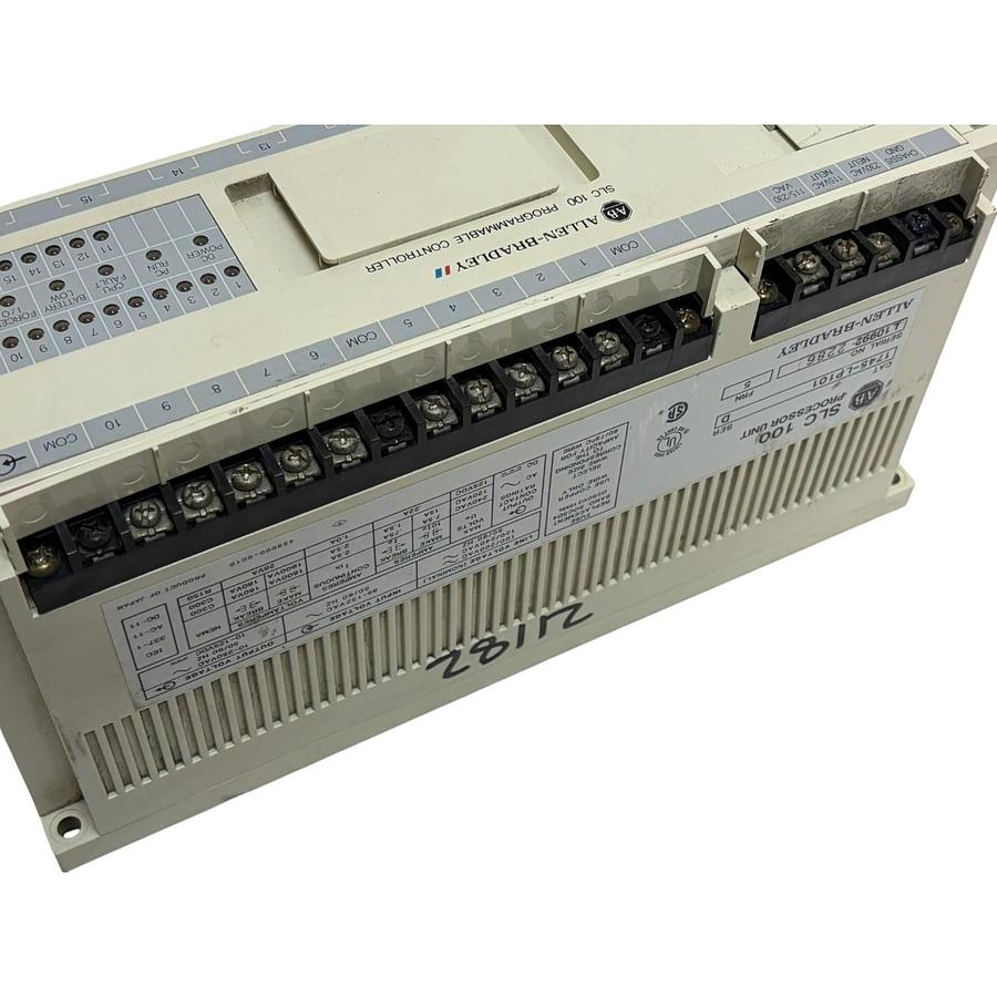 Used Allen-Bradley 1745-LP101 SLC 100 Processor Unit Controller Ser D FRN 5