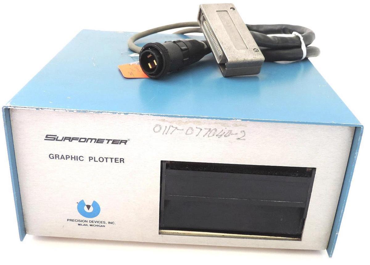 Used PRECISION PGP-1 SURFOMETER GRAPHIC PLOTTER RECORDER