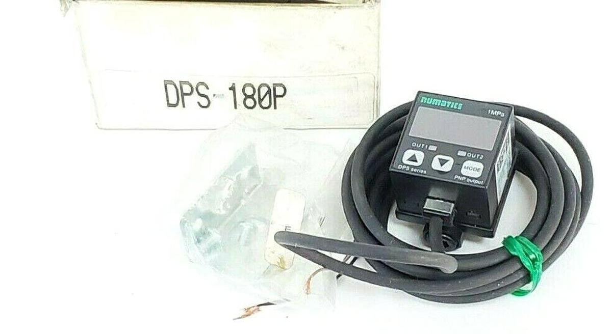 Used NUMATICS DPS-180P PRESSURE SENSOR DIGITAL 2M CABLE 12-24VDC, DPS180P