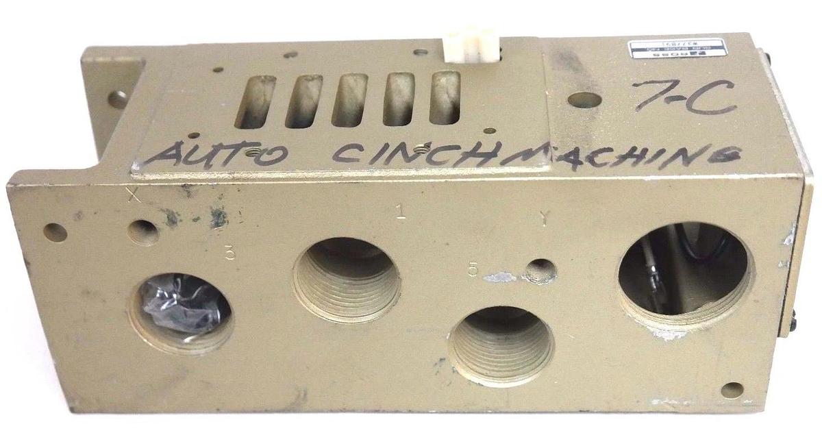 NEW ROSS W377B91 SUB BASE VALVE SIDE-PORTED