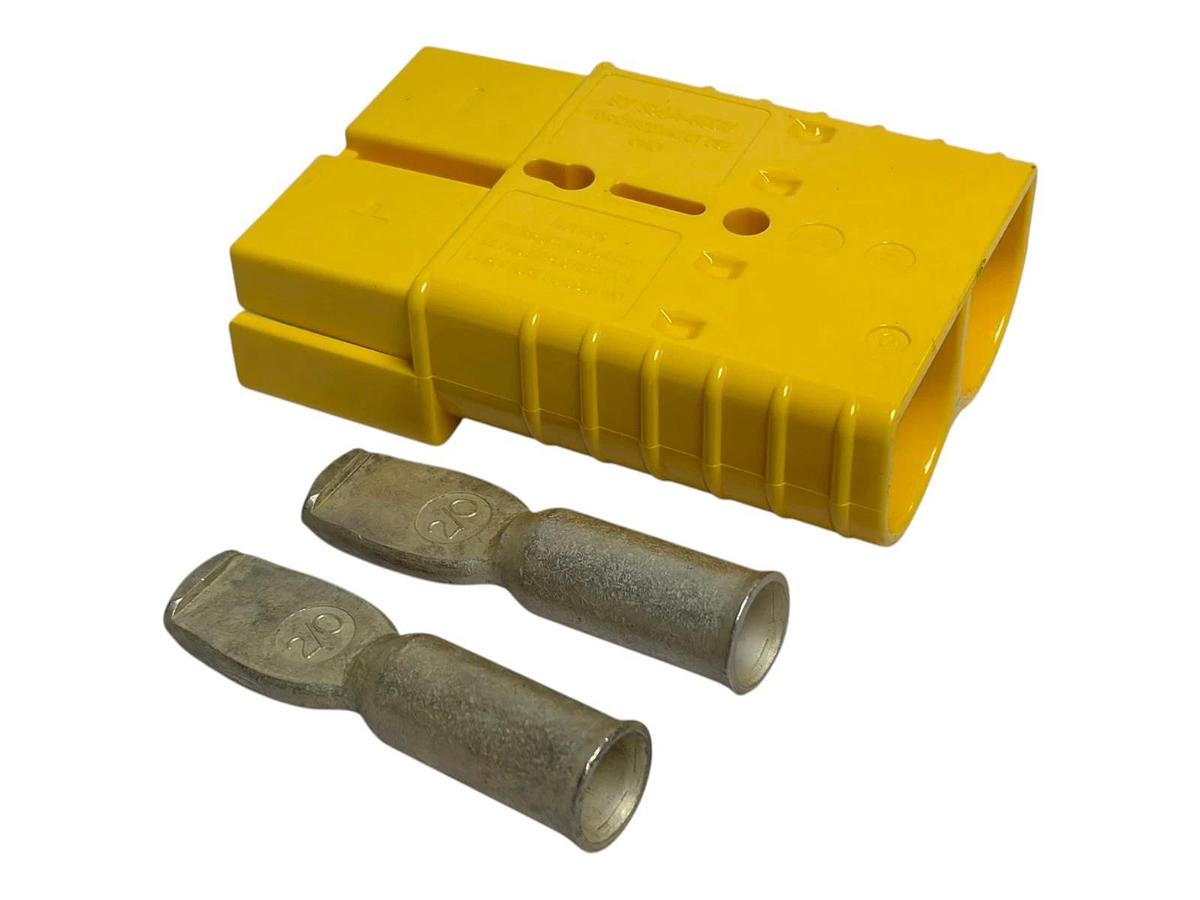 SMH SY6323G1 SY350 Yellow 350A Quick Disconnect Forklift Connector 2/0 GA New
