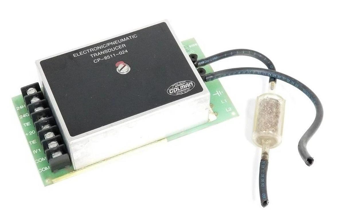 Used BARBER COLMAN CO. CP-8511-024 ELECTRONIC/PNEUMATIC TRANSDUCER BDZD-1137 BC1-0