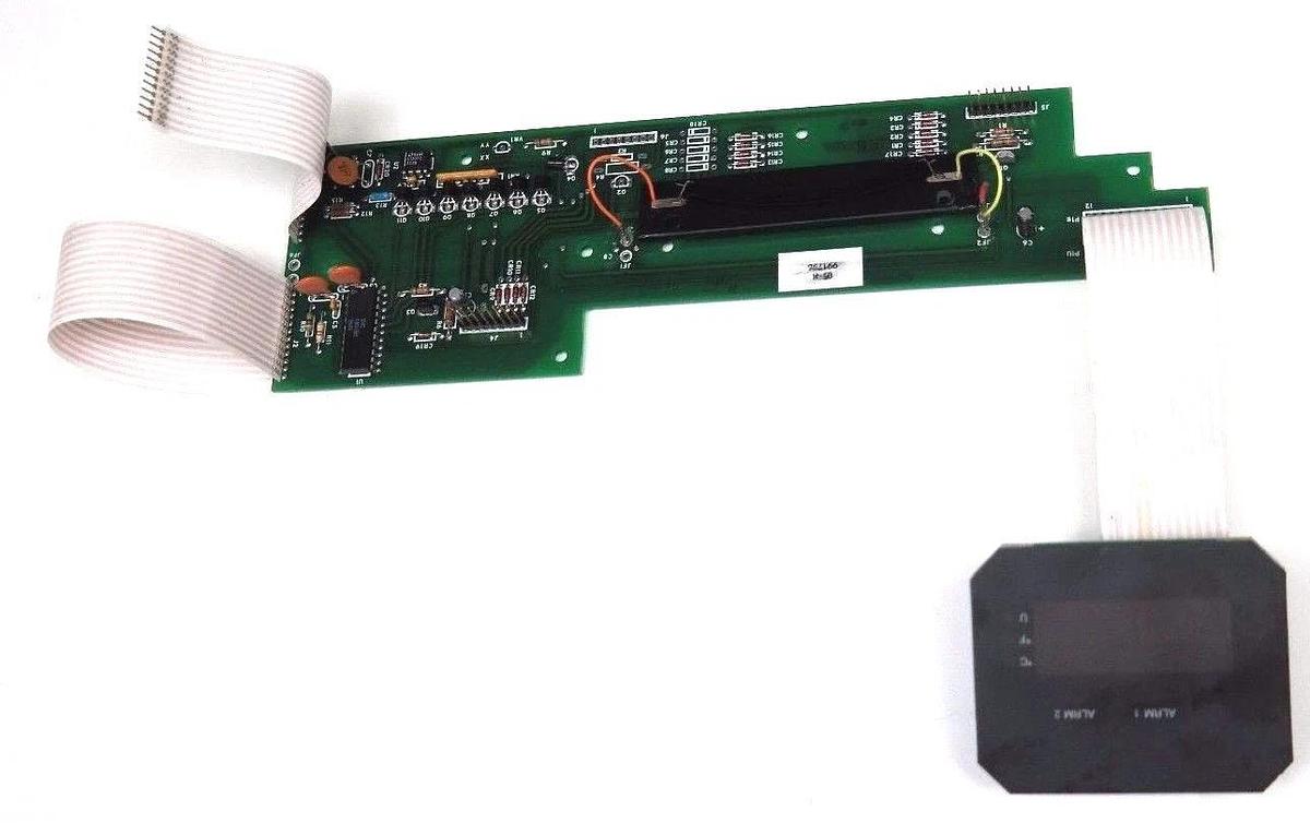 Used PARTLOW 04614902 PC BOARD REV. F INCLUDES PARTLOW 04614302 DIGITAL ALARM DISPLAY