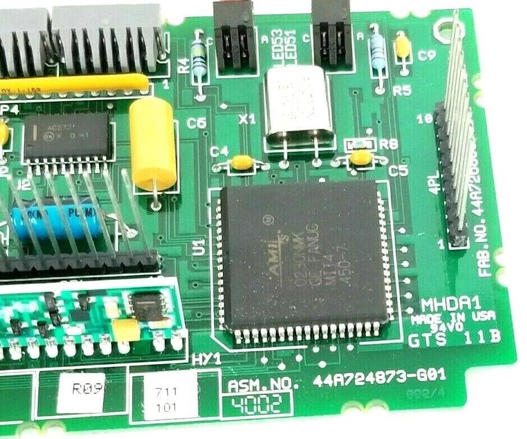 Used GE FANUC 44A724873-G01 GENIUS BOARD MHDA1 44A726888-001R04/5 GTS 11B 394-022N