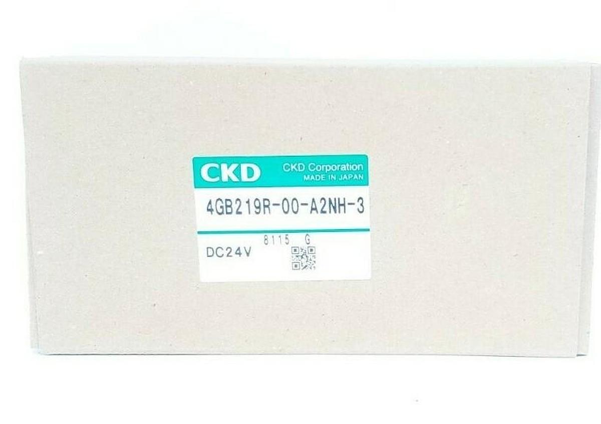 Used NIB CKD 4GB219R-00-A2NH-3 VALVE MANIFOLD 4GB219R00A2NH3, DC24V