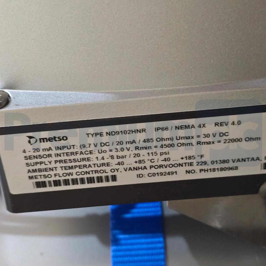 Outotec Metso Festo DFPI-125-130 4433541 Dart Valve Actuator ND9102HN Positioner