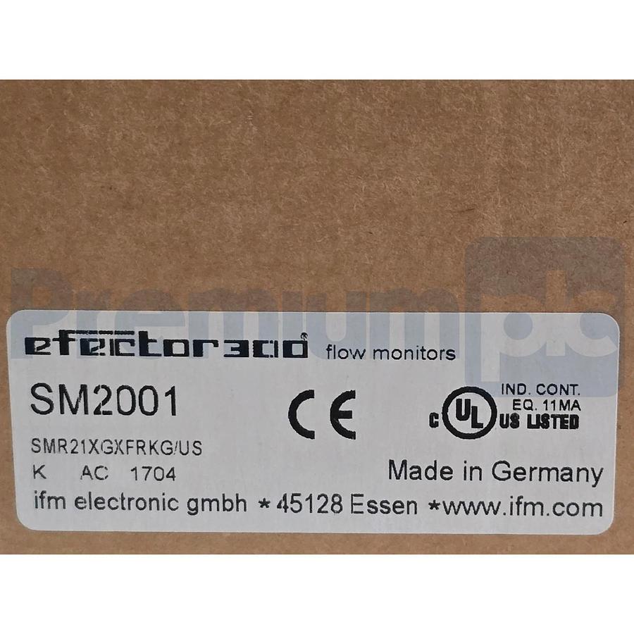 ifm SM2001 efector300 SMR21XGXFRKG/US Magnetic Flow Meter 1.3-160gpm NSMP