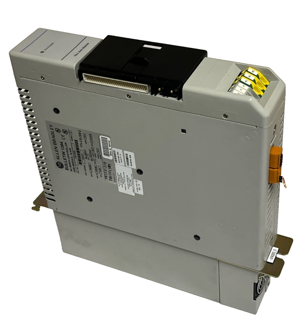 Used Allen-Bradley 1394-AM50 AC Servo Axis Module Ser A 10kW 530/680V 1PH 24.9A