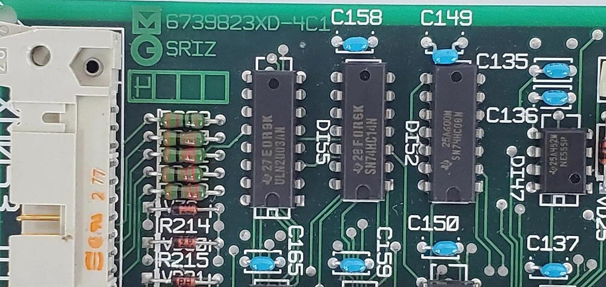 Used MERLIN GERIN SRIZ 6739824 CIRCUIT BOARD 6739823XD-4C1 6739823XD-1C1