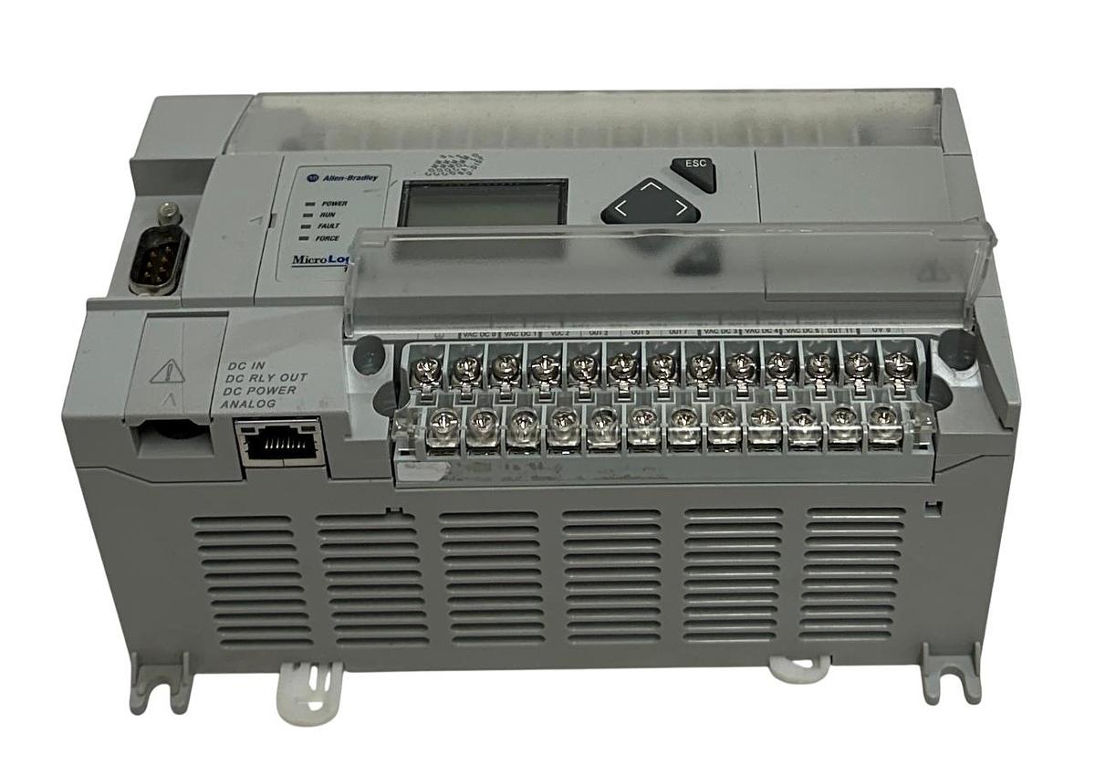 Used ALLEN BRADLEY 1766-L32BXBA /B MicroLogix 1400 32-PT CONTROLLER 12-24VDC USNP