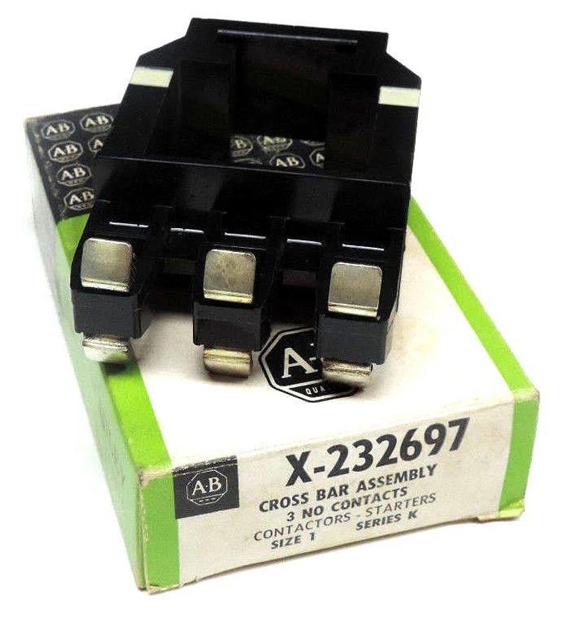 NIB ALLEN BRADLEY X-232697 CROSS BAR ASSEMBLY SIZE 1 SER K X232697