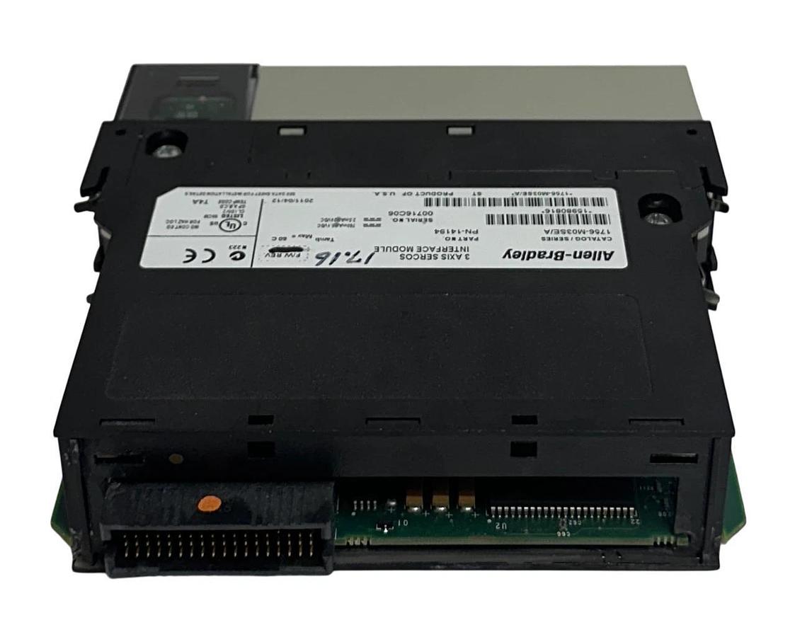 Used ALLEN BRADLEY 1756-M03SE /A ControlLogix 3-AXIS SERCOS INTERFACE 1756M03SE USNP