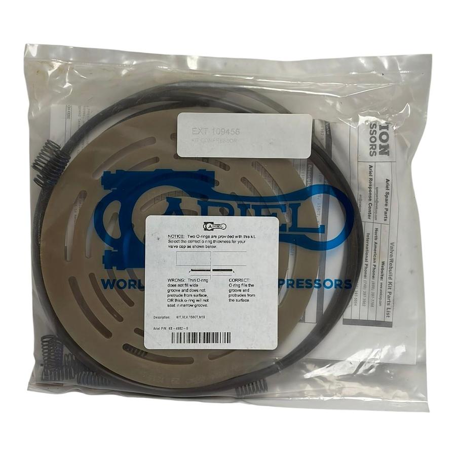 Ariel KB-4982-S Compressor Valve Kit 158CT NYX OEM Rebuild Kit New