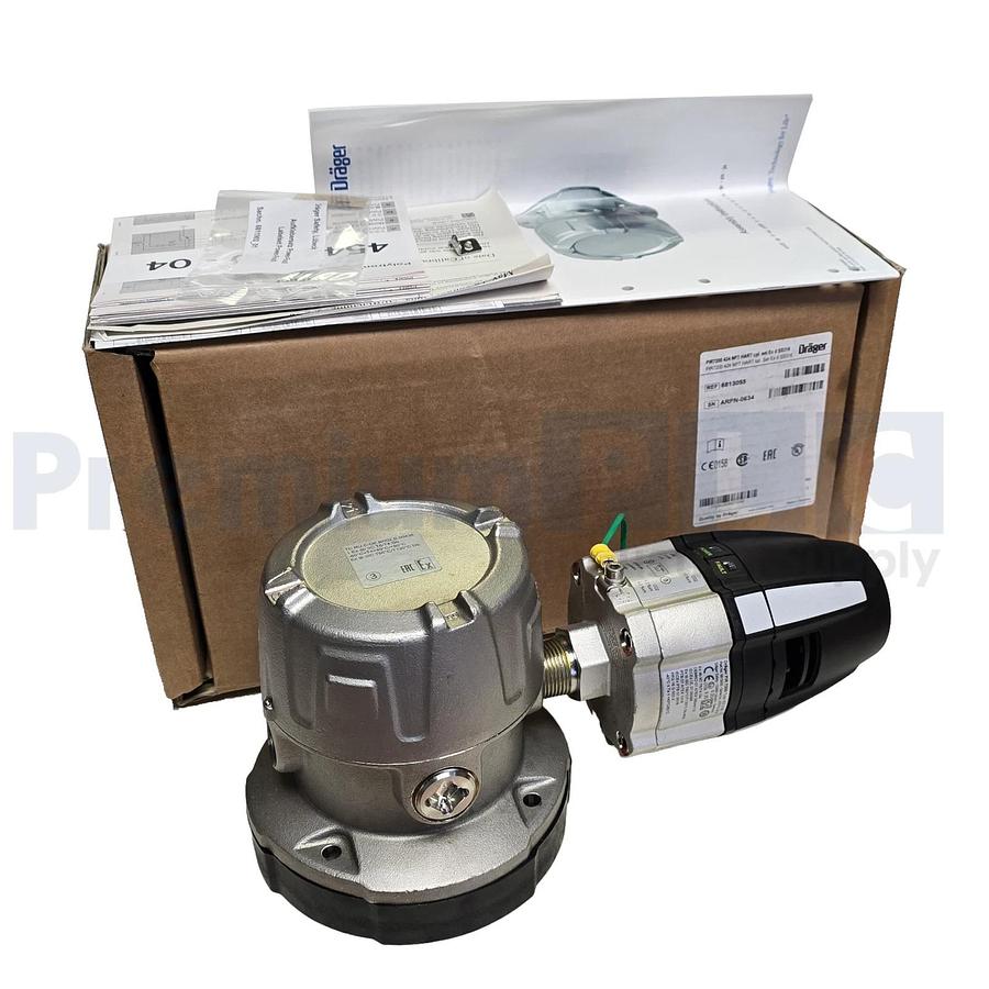 DRAEGER Drager POLYTRON 7200 PIR7200 424 NPT HART cpl. SET Ex d SS316 PN 6813055
