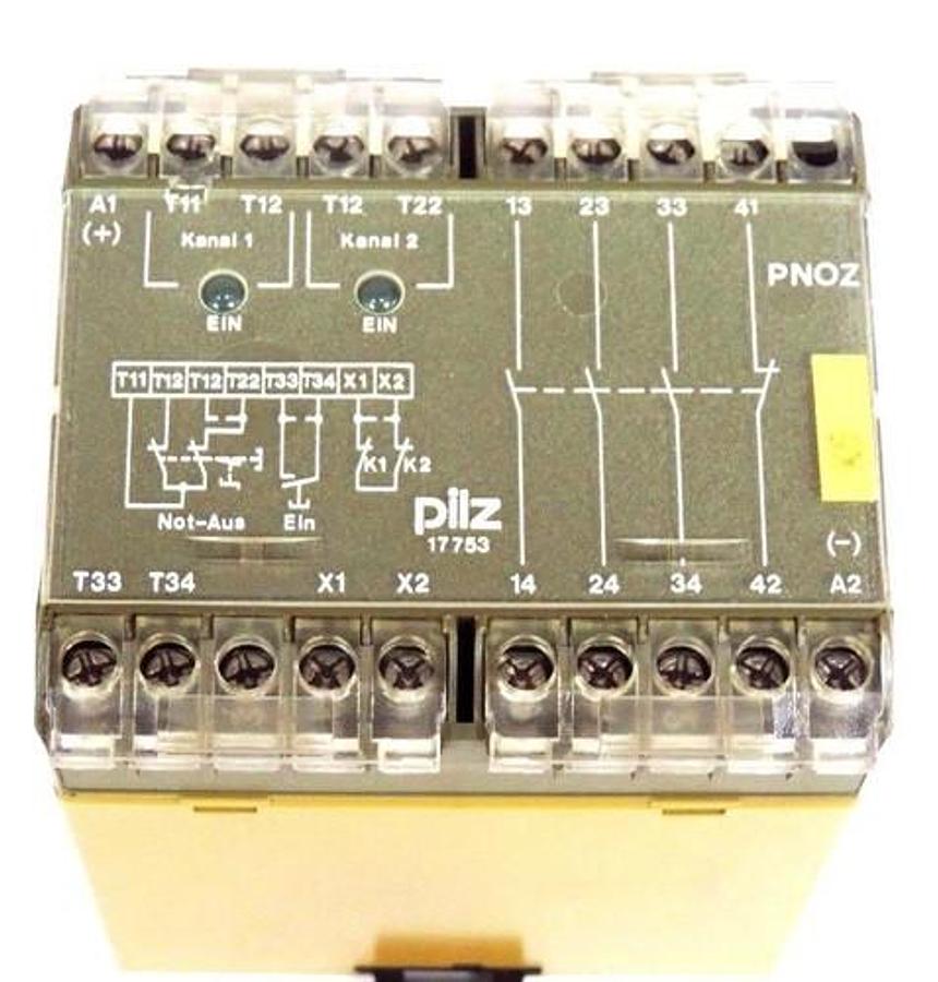 Used PILZ PN0Z-24VDC-3S-1O ISOLATOR RELAY PN0Z24VDC3S1O