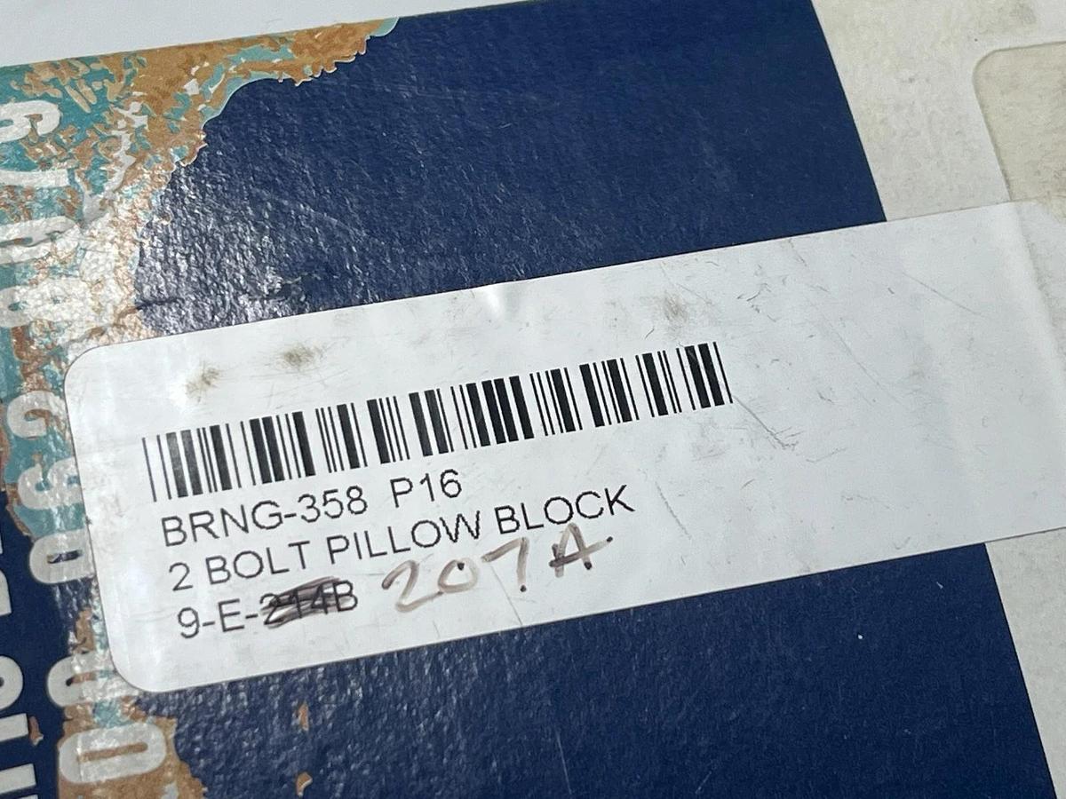 Pacific Bearing PBC P16 Simplicity 1" Plain Linear Bearing Pillow Block