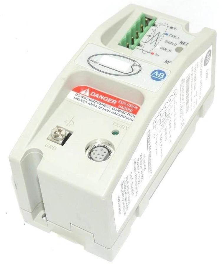 Used ALLEN BRADLEY 1761-NET-DNI DEVICENET INTERFACE 1761NETDNI SER. B FRN: 2.01