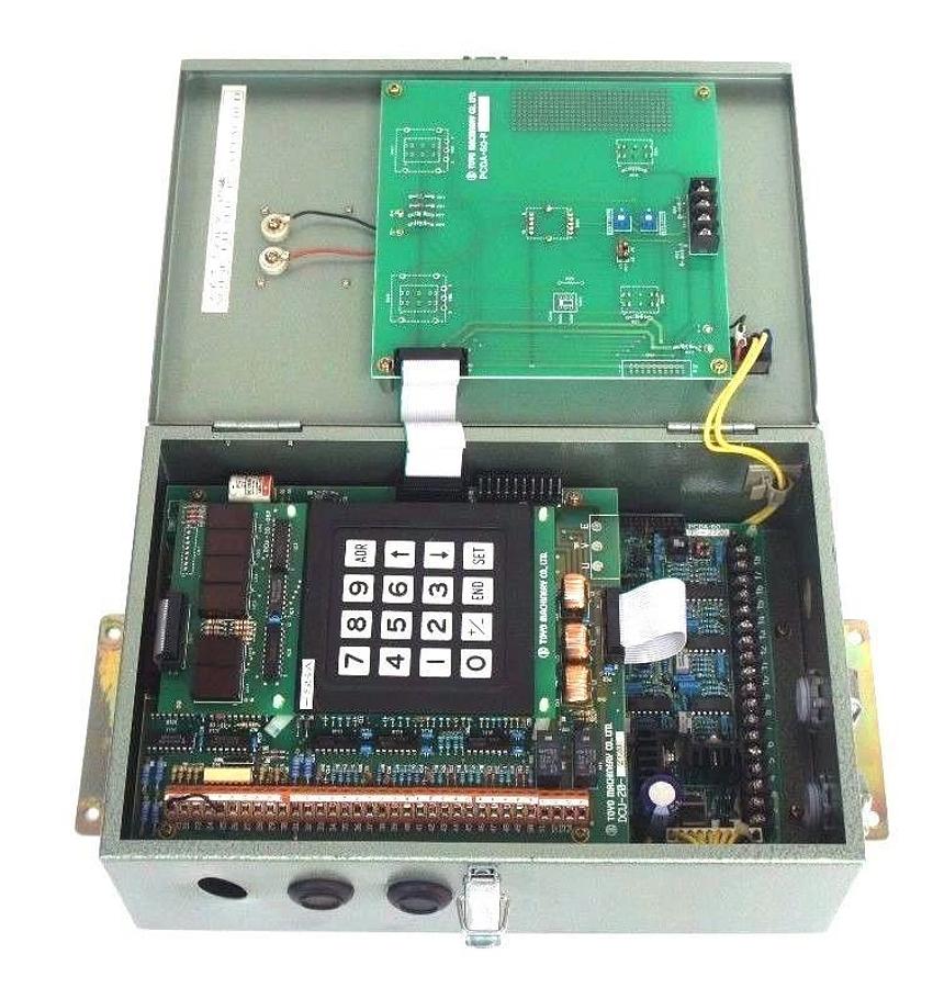 NEW TOYO MACHINERY MODEL: PCDA-60-SS CONTROL PANEL SERI.NO. 2720 PCDA-60