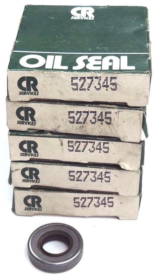 Used LOT OF 5 NIB CHICAGO RAWHIDE 527345 OIL SEALS
