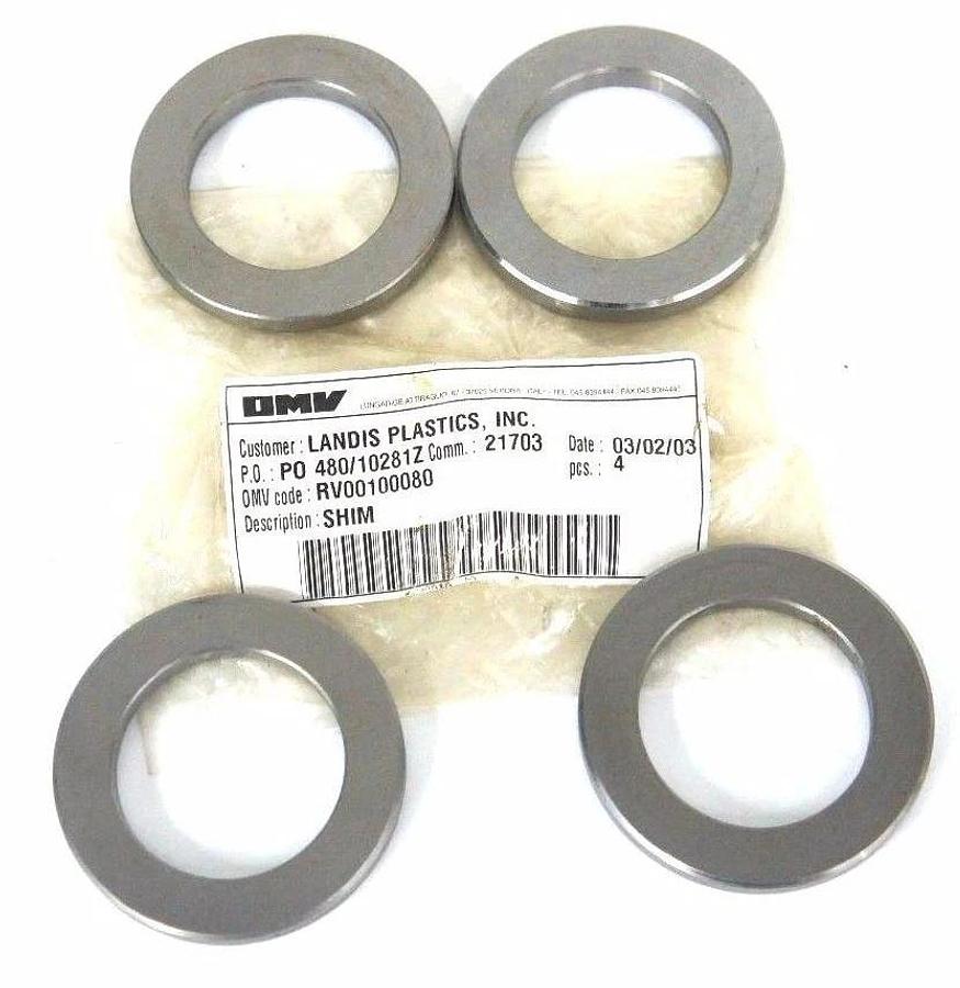 LOT OF 4 NEW OMV RV00100080 SHIMS