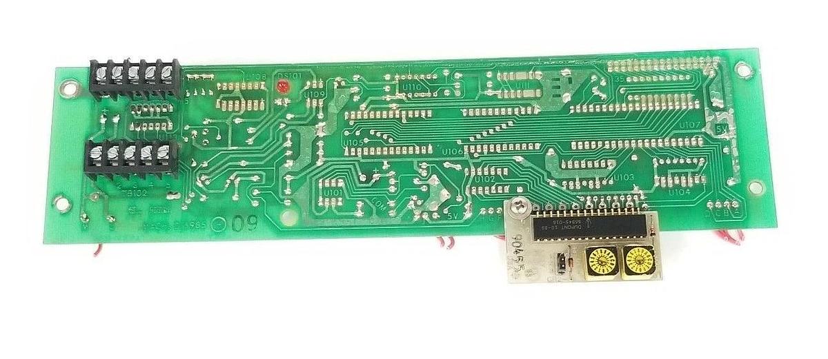 Used AVTRON A14978 CONTROL BOARD 630110 , MACH. D15985 , W/ 90455 BOARD A14893 B16295