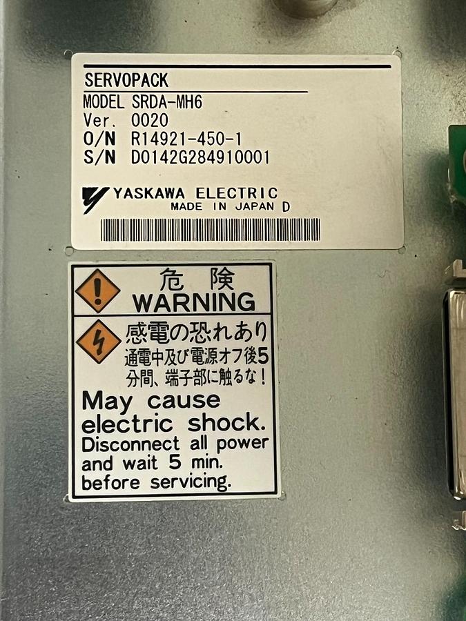 Used Yaskawa DX100 Servo Drive Stack SRDA-SDA06A01A-E SRDA-MH6 Converter Assembly
