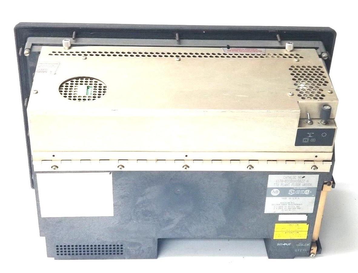 Used ALLEN BRADLEY 6170-ECCD1A1EBZZ INDUSTRIAL COMPUTER WORKSTATION SER. A T70