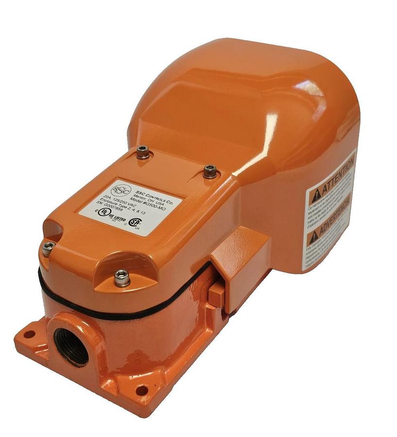 SSC Controls G500-MO Heavy Duty Foot Switch Momentary SPDT Replaces 531-SWH NSMP