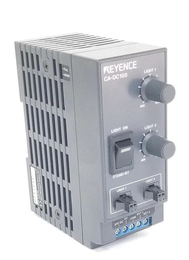Used KEYENCE CA-DC100 LIGHT CONTROLLER 4151149, CADC100